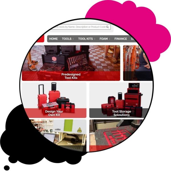 Red Box Tools Bespoke Website Design